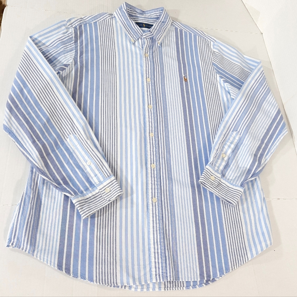 Ralph Lauren Colorblock Long Sleeve Shirt